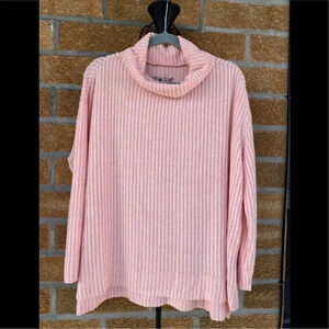 Anthropologie maeve sweater large in pink NWT